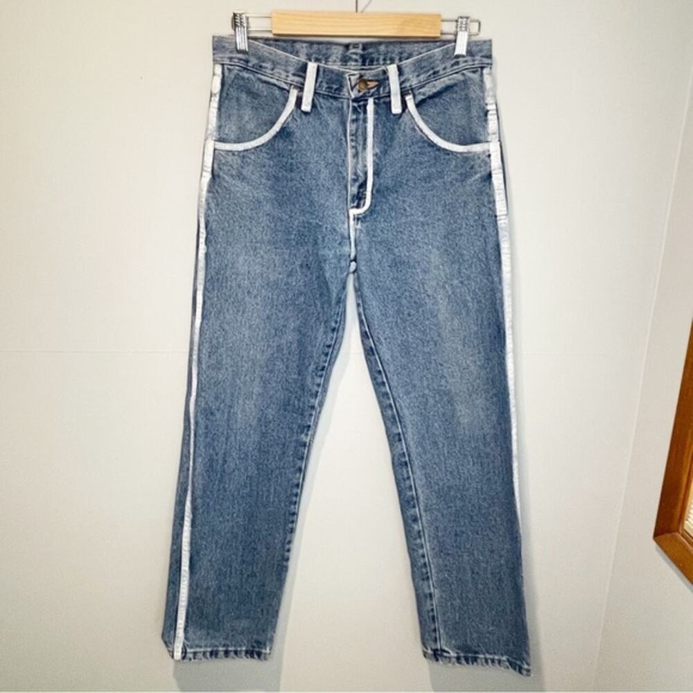 Rustler DIY Painted Straight Leg Jeans - size 30